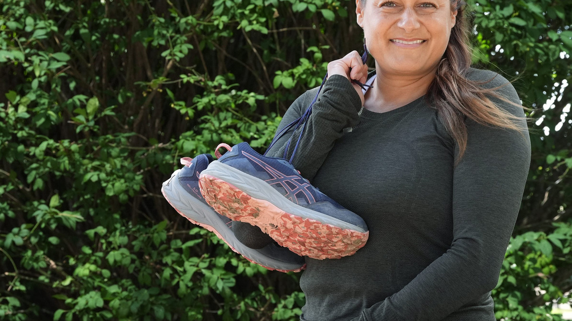 California runner chose Akron Marathon for her 100th race. Here's why