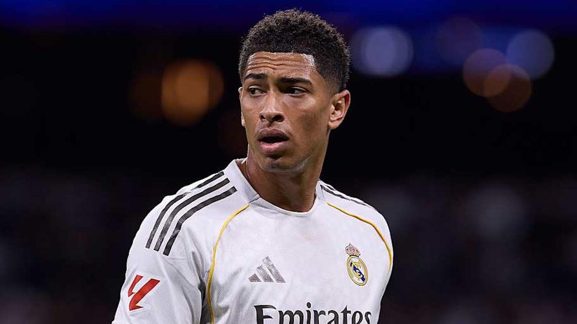  Jude Bellingham has struggled to reach the heights of his debut season in a white shirt. | Federico Titone/SOPA Images/LightRocket/Getty Images 