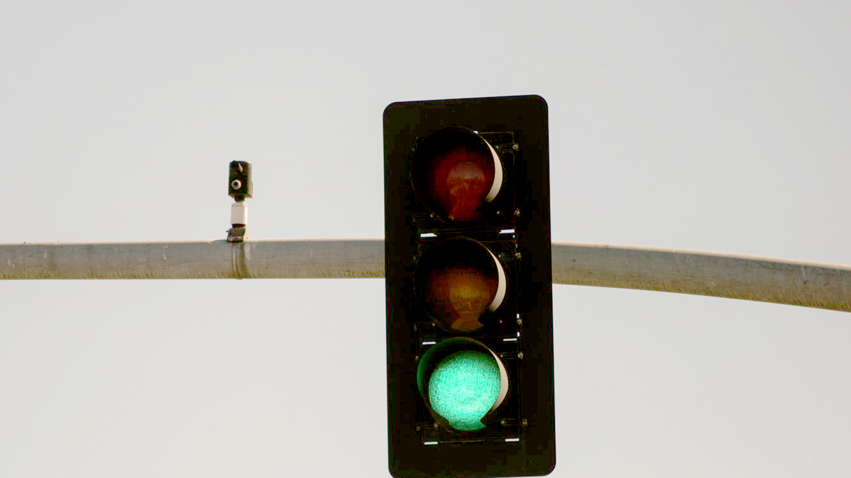 Automated license plate readers in Barrio Logan on Thursday, Dec. 4, 2025 in San Diego, CA. (Ana Ramirez/The San Diego Union-Tribune/TNS)