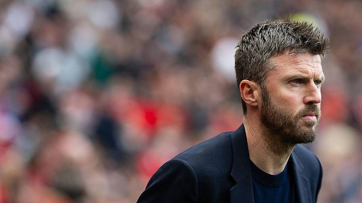  Michael Carrick is staying on as Man Utd boss. | Ash Donelon/Manchester United/Getty Images 