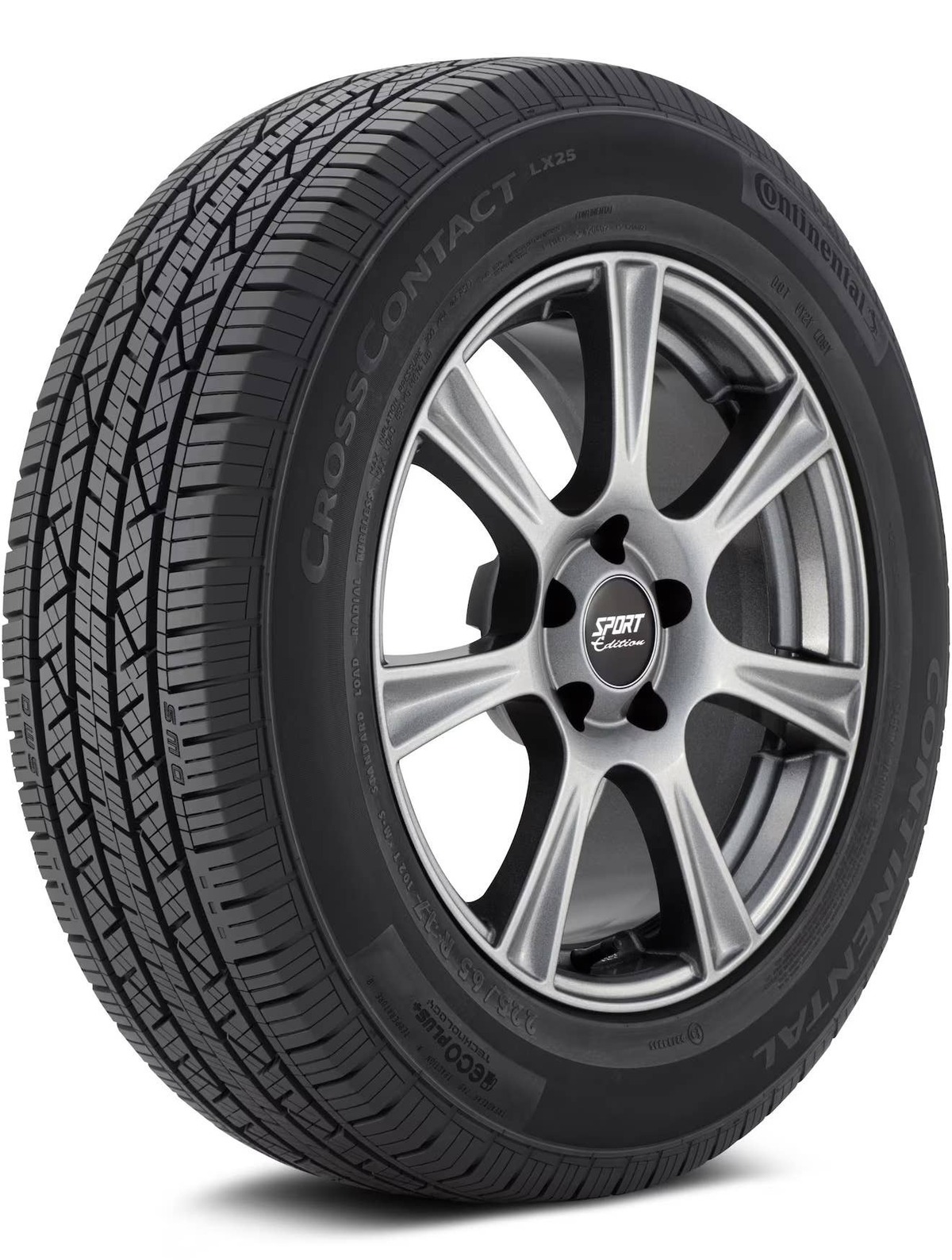  Continental CrossContact LX25 Tire Rack