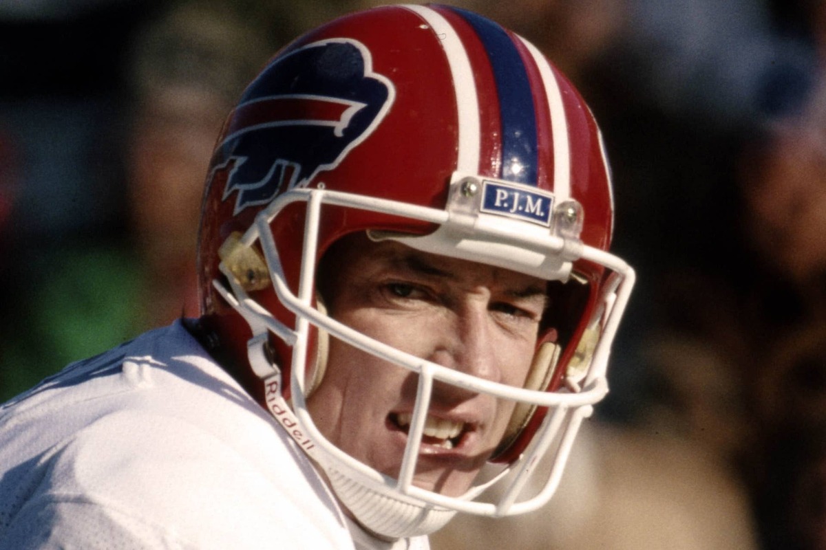  Buffalo Bills quarterback Jim Kelly. Dick Raphael-USA TODAY Sports