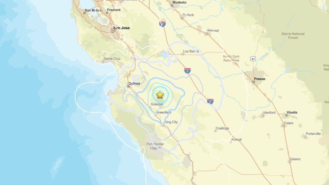 Update: Seismic activity on Aug. 11 - 3.9 magnitude earthquake near Pinnacles, CA reported 