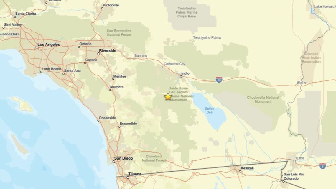 Update: Aug. 31 - 2.9 magnitude earthquake recorded near La Quinta, CA 