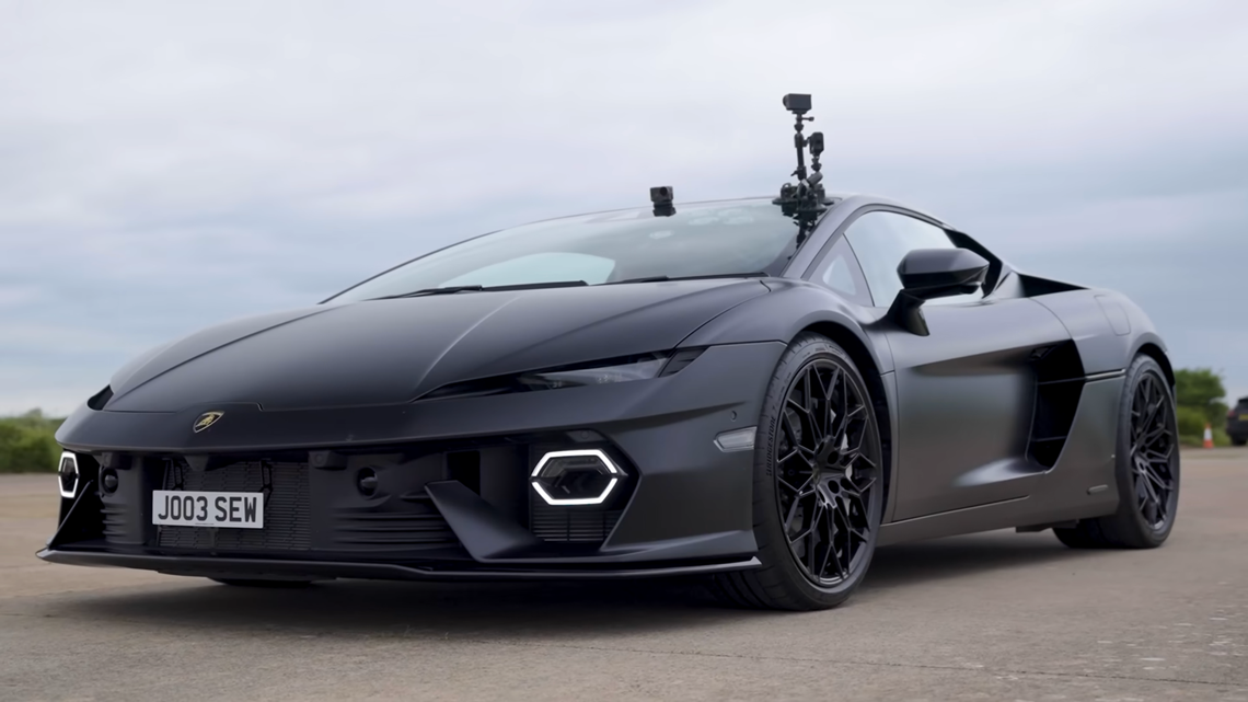 Lamborghini's V8 Temerario Just Beat The V12 Revuelto Off The Line 