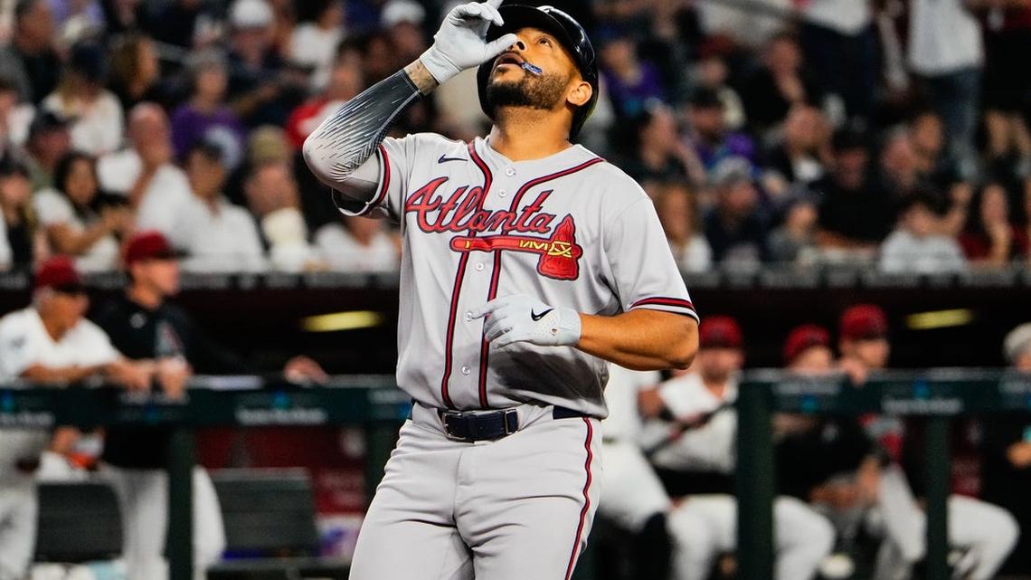 Braves belt four homers in rout of Diamondbacks