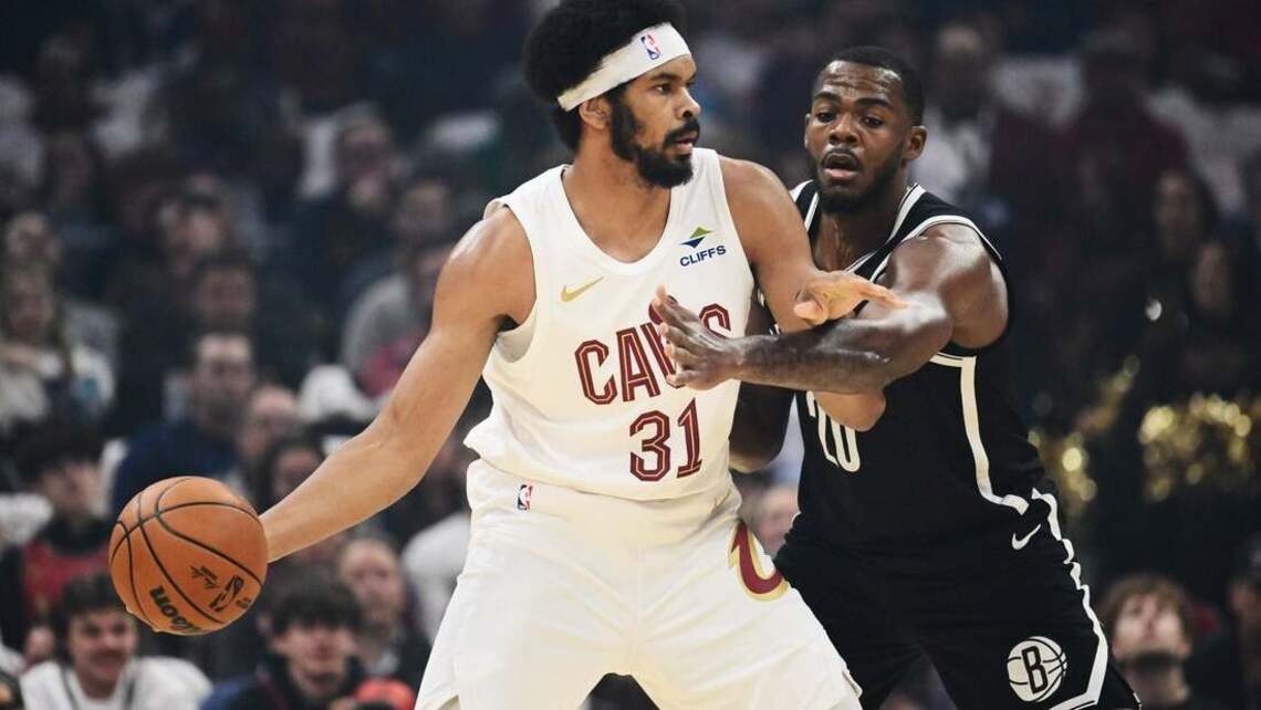 Cavaliers hold off Nets for first win of season 