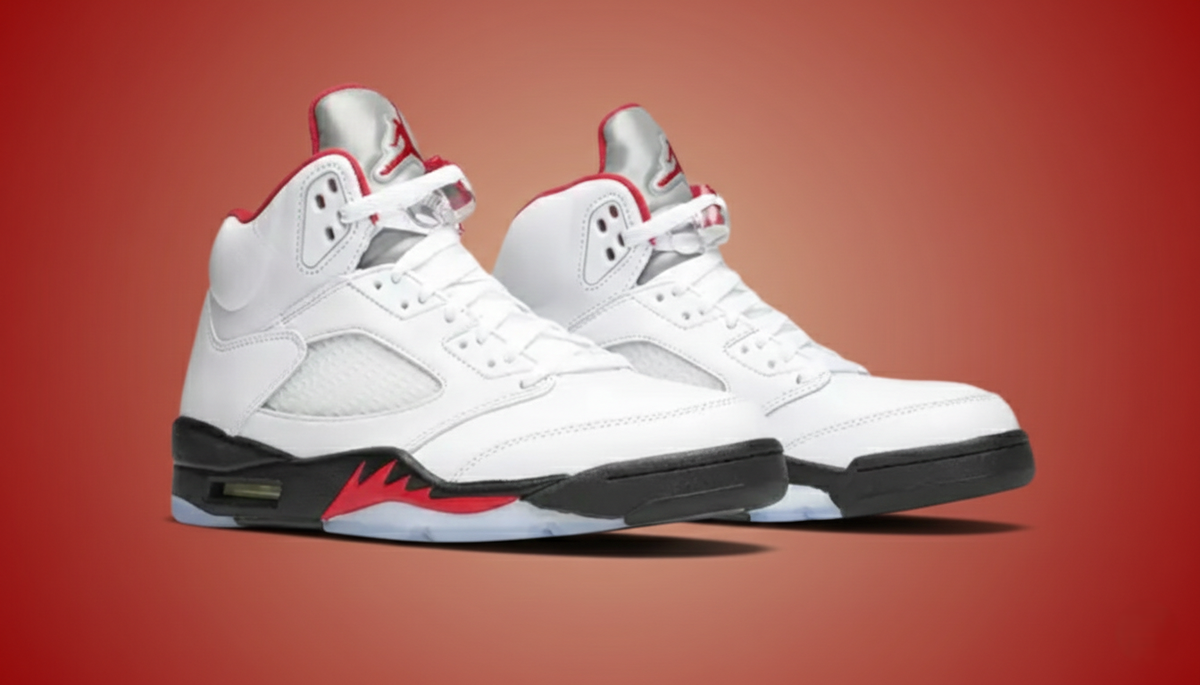  Air Jordan 5 Retro "Fire Red" Goat h/t RabaKali