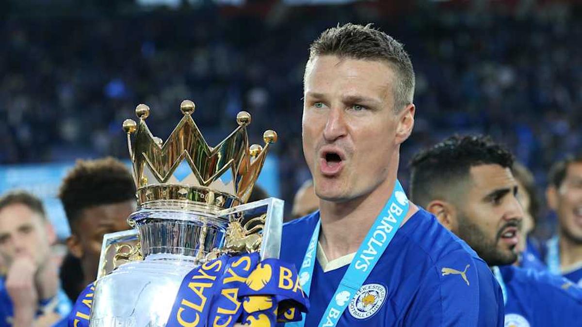  Robert Huth won the Premier League with Leicester. | IMAGO/Sportimage 