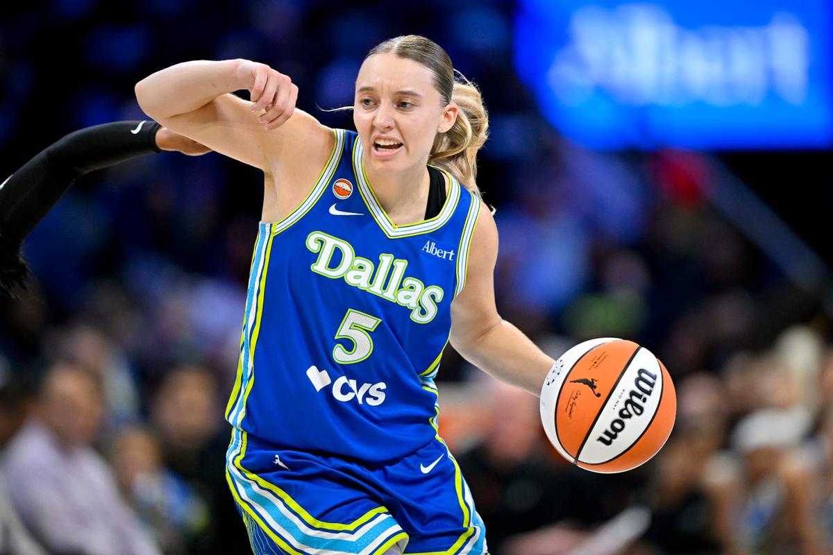  Dallas Wings guard Paige Bueckers Jerome Miron-Imagn Images