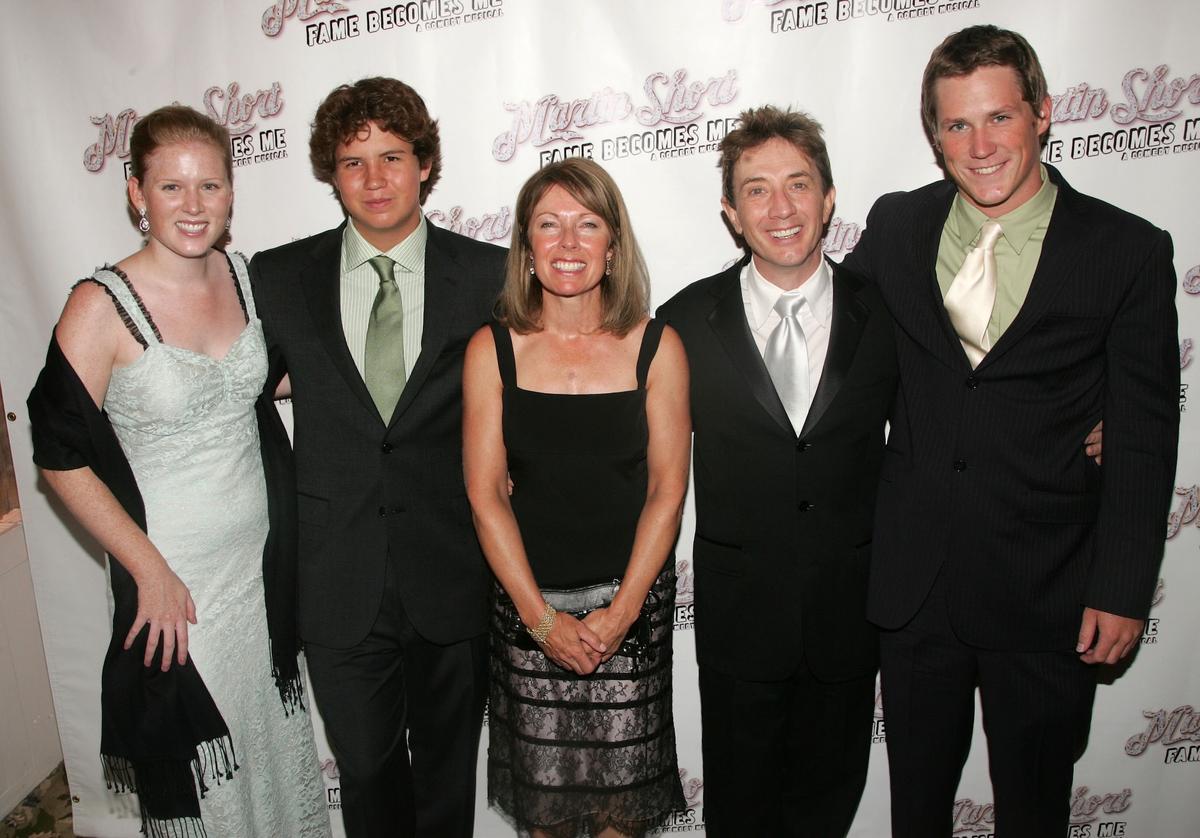 Katherine Short, Henry Short, Nancy Short, Martin Short and Oliver Short in 2006