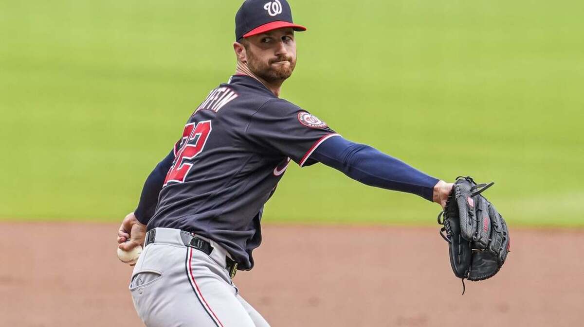 Washington pitcher Foster Griffin struck out six and gave up three hits to help the Nationals knock off the Braves 2-1 on Sunday at Truist Park in Cumberland, Ga.