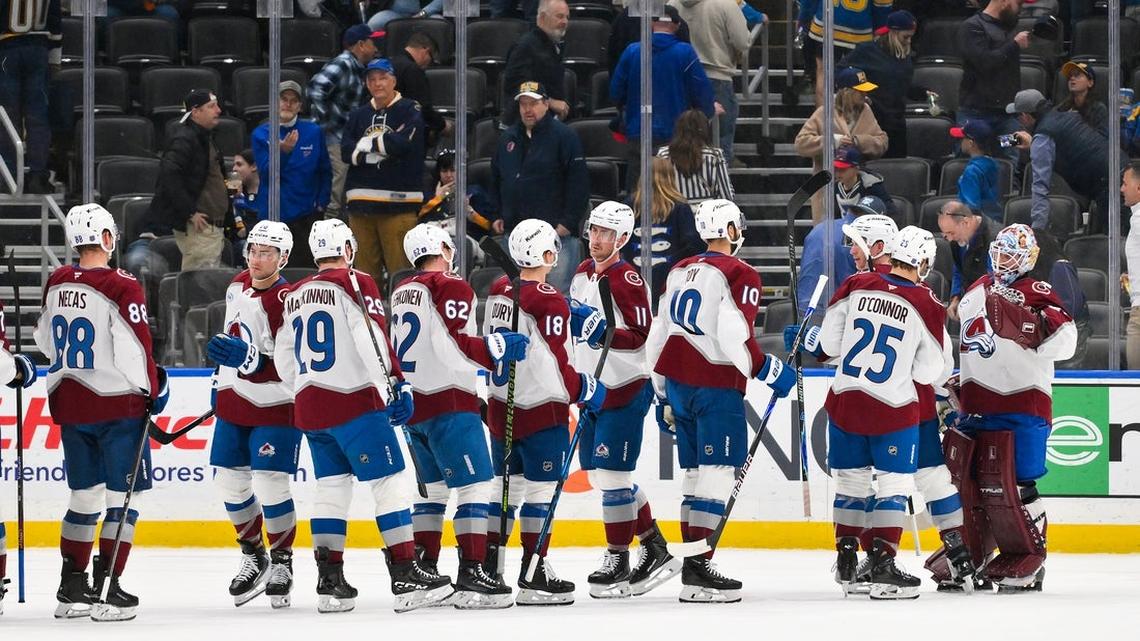 NHL roundup: Avalanche best Blues, seal No. 1 spot in West 
