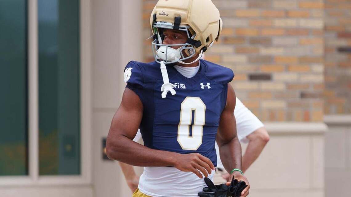 Notre Dame WR Quincy Porter to have season-ending knee surgery 