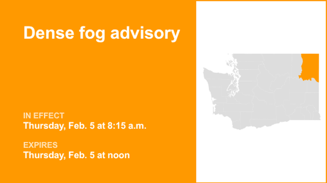 Dense fog advisory for Northeast Mountains until Thursday midday 