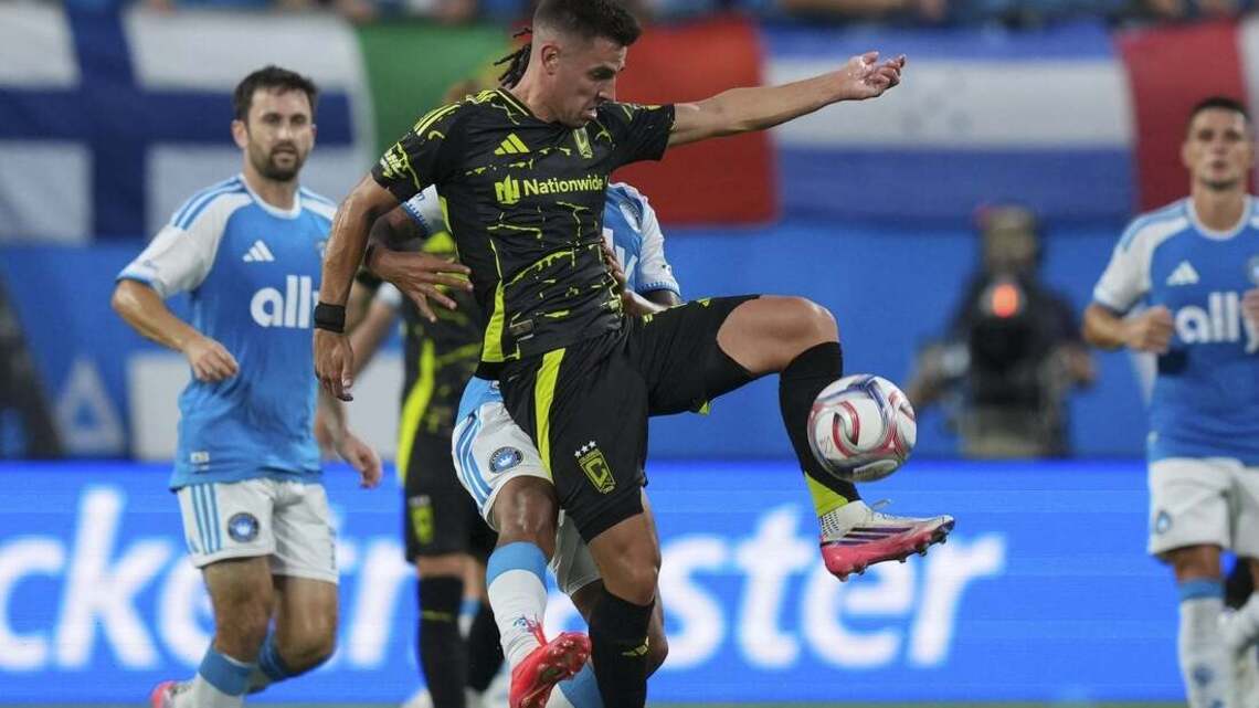Charlotte scores two early goals, holds off Columbus