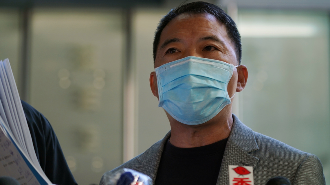 Former Hong Kong opposition leader Wu granted stay in Britain, lawyer says 