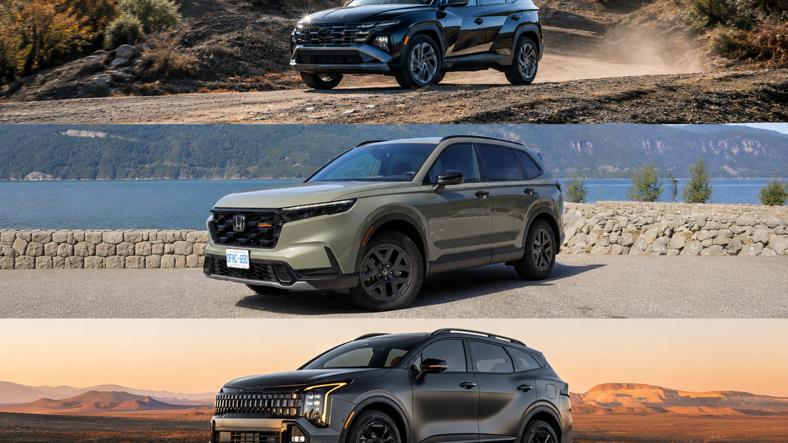 Honda CR-V Vs. Hyundai Tucson Vs. Kia Sportage: Which One Is The Most Fuel-Efficient? There's One Clear Winner 