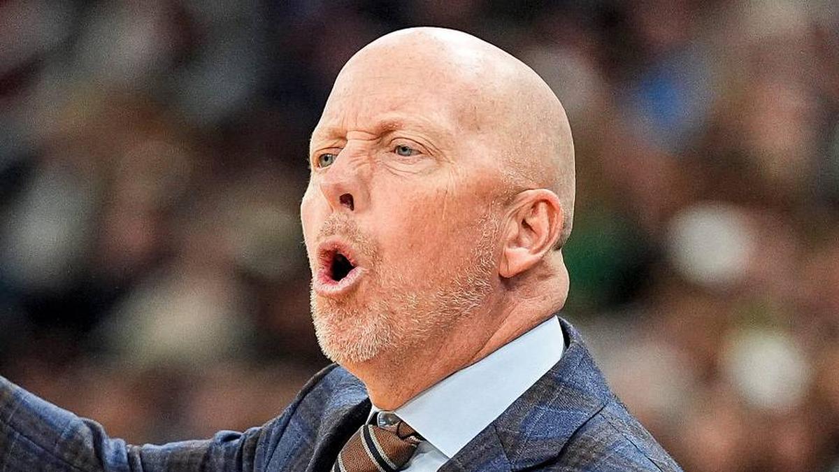  UCLA head coach Mick Cronin reacts to a play against Michigan State during the first half of Big Ten tournament quarterfinal at United Center in Chicago on Friday, March 13, 2026. | Junfu Han / USA TODAY NETWORK via Imagn Images 