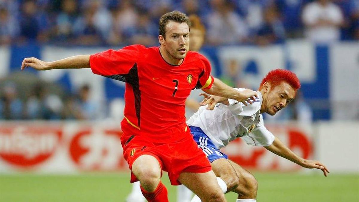  Marc Wilmots would later manage Belgium. | Pressefoto Ulmer\ullstein bild/Getty Images 