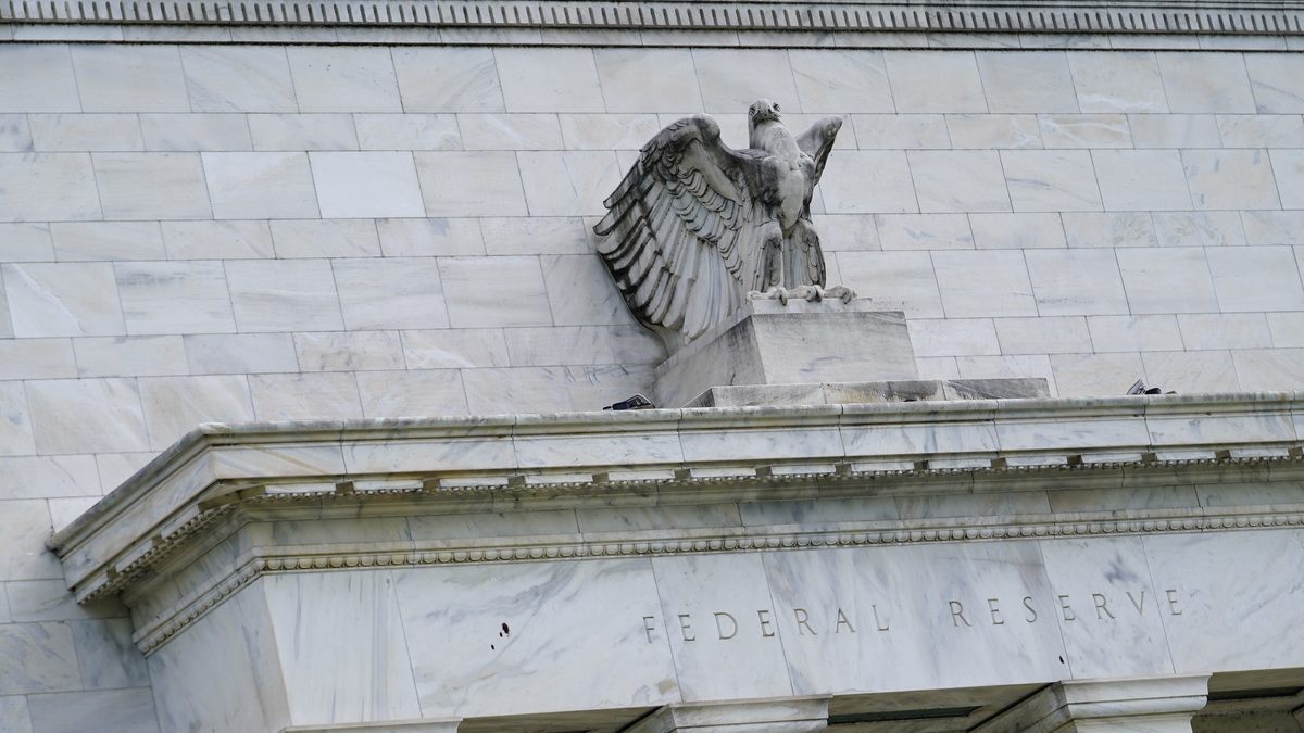The exterior of the Marriner S. Eccles Federal Reserve Board Building is seen in Washington, D.C., U.S., June 14, 2022. REUTERS/Sarah Silbiger