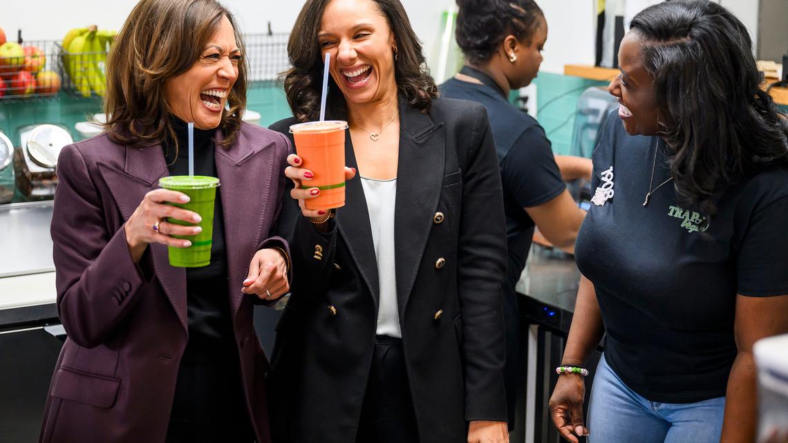 Harris, Booker to speak ahead of Michigan Democratic Party convention 