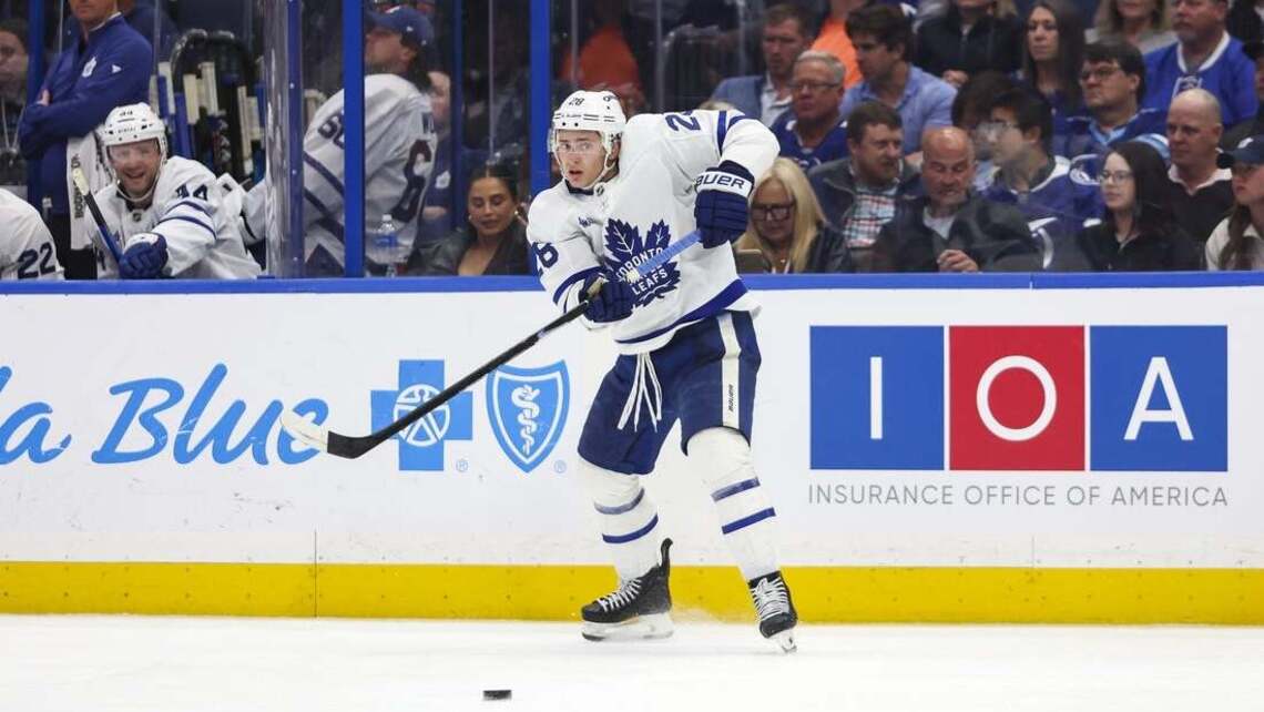 Maple Leafs re-sign D Troy Stecher to 2-year deal 