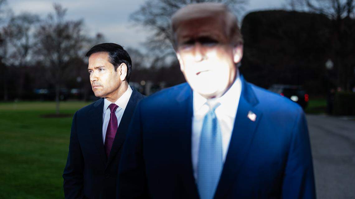 Rubio's absence from Iran talks highlights stay-at-home role