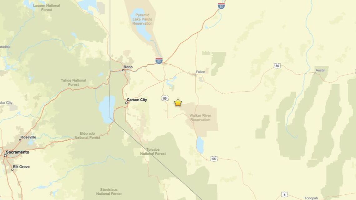 Update: 3.3 magnitude earthquake detected close to Yerington, NV on Aug. 4 
