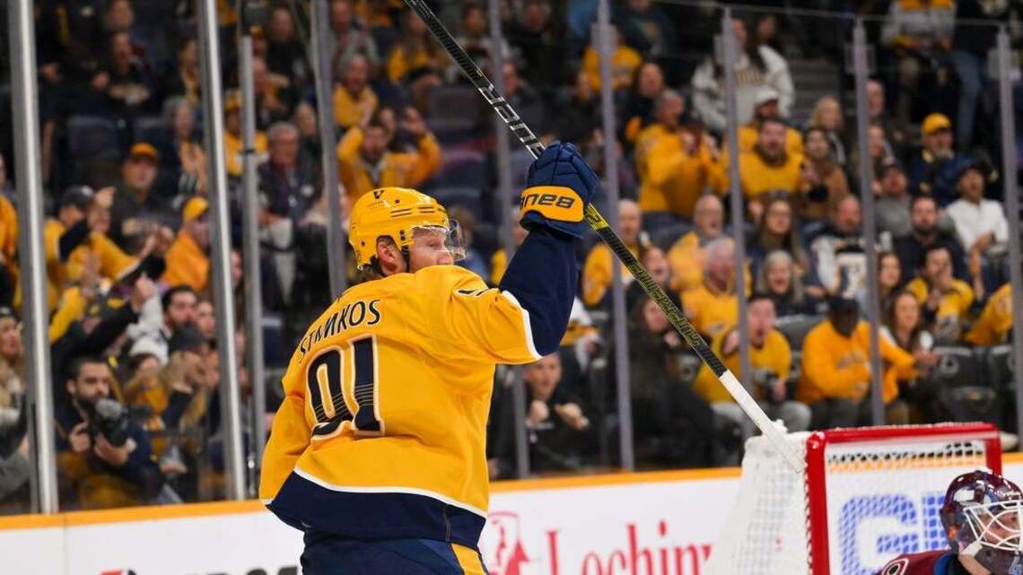 Ryan O'Reilly scores twice as Predators dismantle Avalanche 