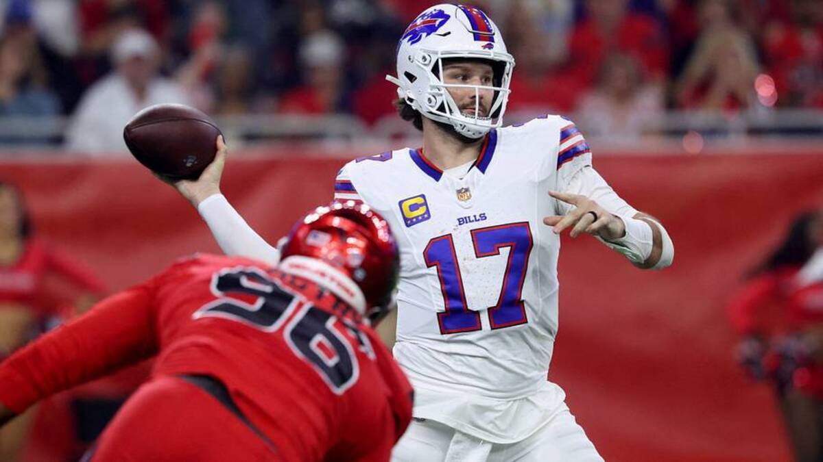 Five Numbers Behind Josh Allen's Woes Against the Texans