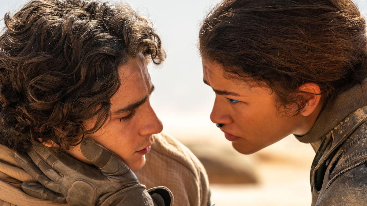 Timothée Chalamet and Zendaya return for “Dune: Part Two.”