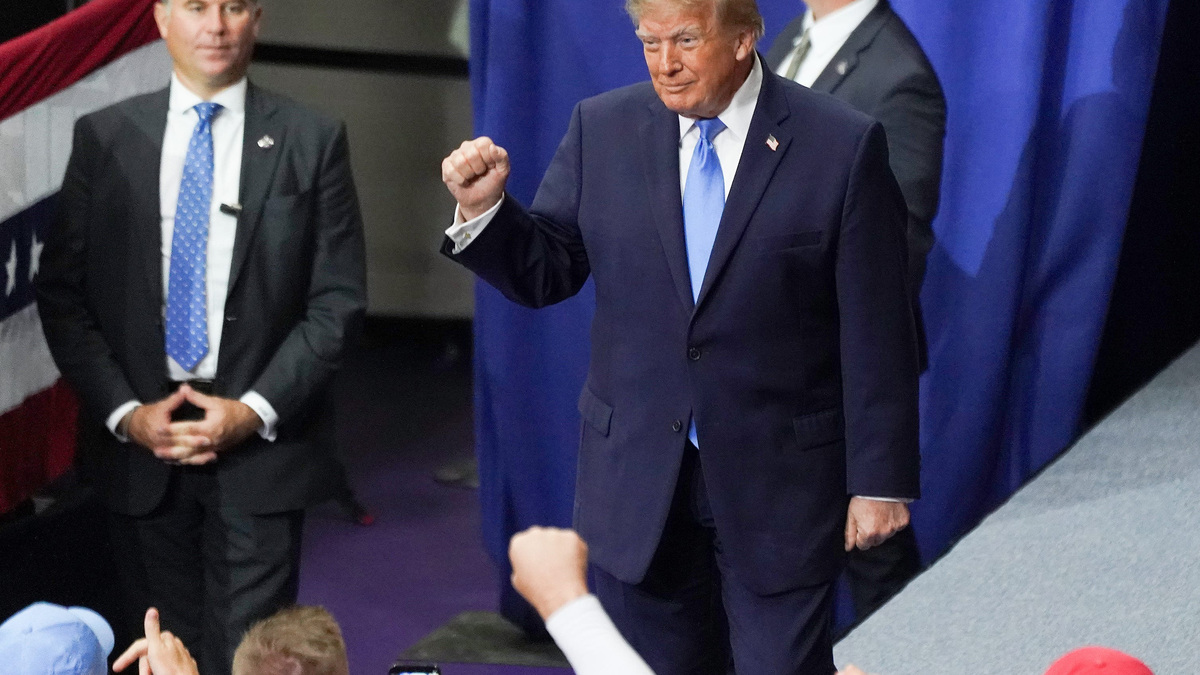 President Donald Trump returns to Ohio on Oct. 12 for campaign rally ...