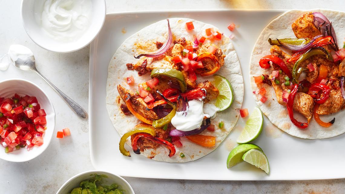 Five Weeknight Dishes; Fast Chicken Fajitas, Cod With Caper-Orange Sauce and More