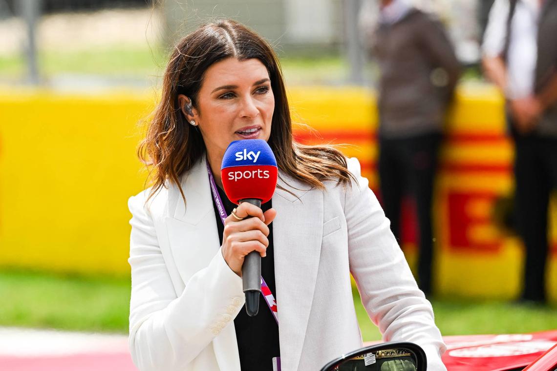  Jun 18, 2023; Montreal, Quebec, CAN; Sky Sports sportscaster Danica Patrick before the Canadian Grand Prix at Circuit Gilles Villeneuve. Mandatory Credit: David Kirouac-USA TODAY Sports 