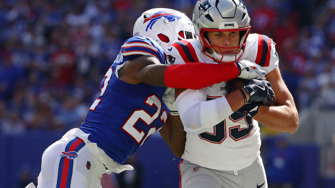 NFL suspends Bills' C.J. Gardner-Johnson for spitting at Raiders 