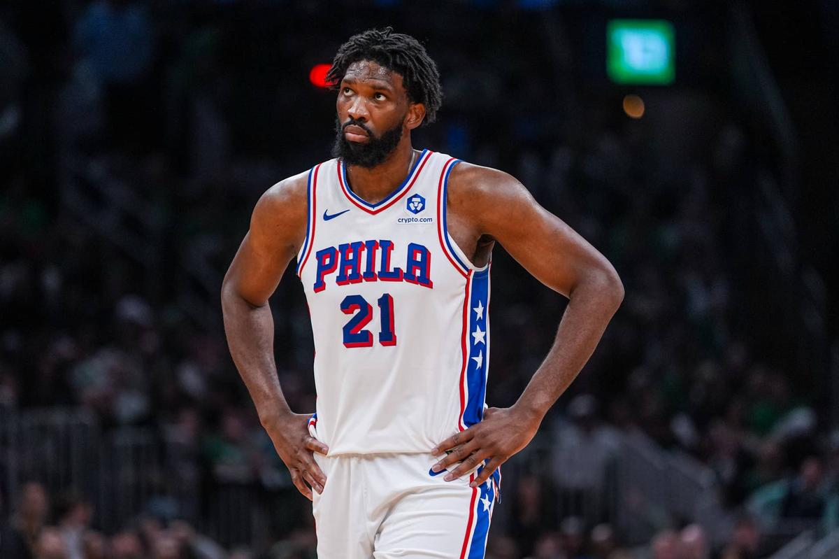  Philadelphia 76ers center Joel Embiid (21) © David Butler II-Imagn Images