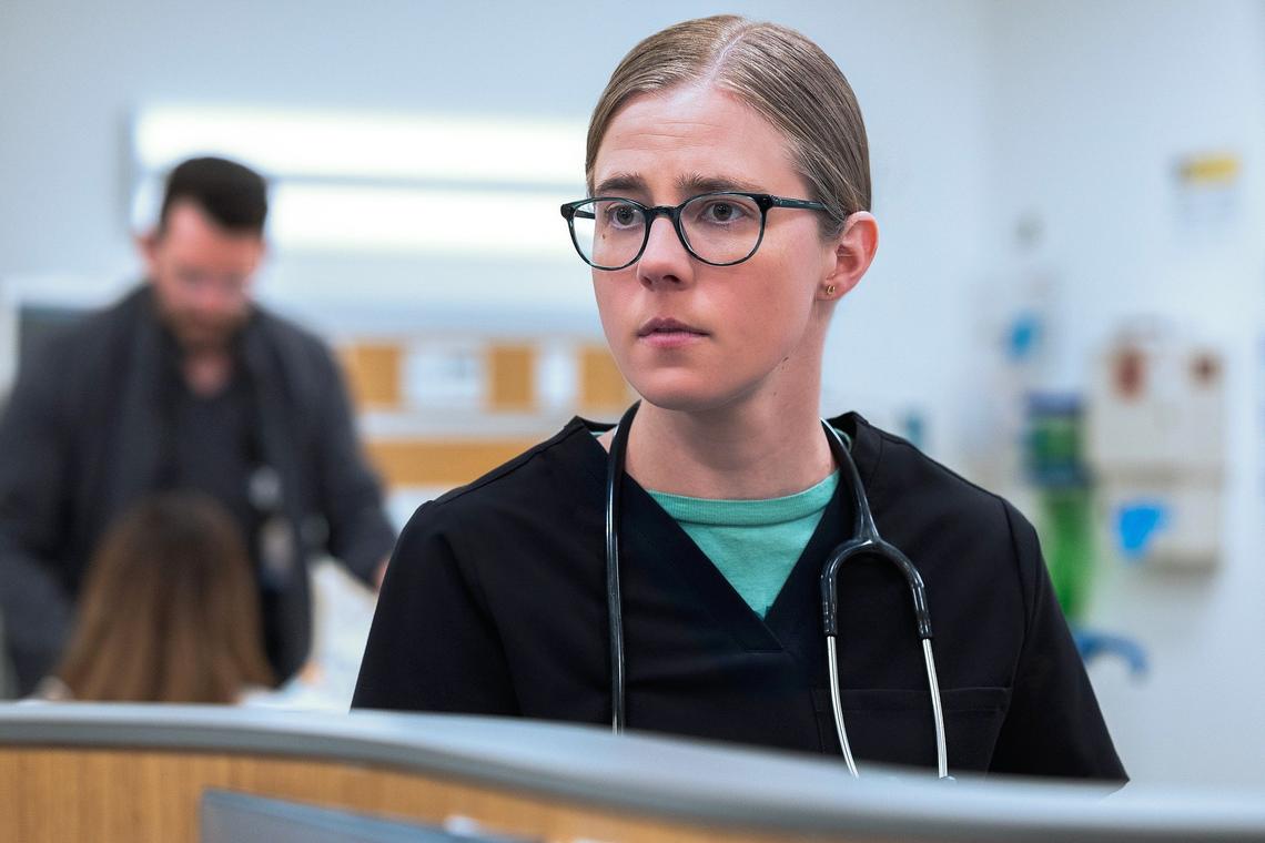 Taylor Dearden in ‘The Pitt’Warrick Page / ©HBO MAX/ Courtesy Everett Collection