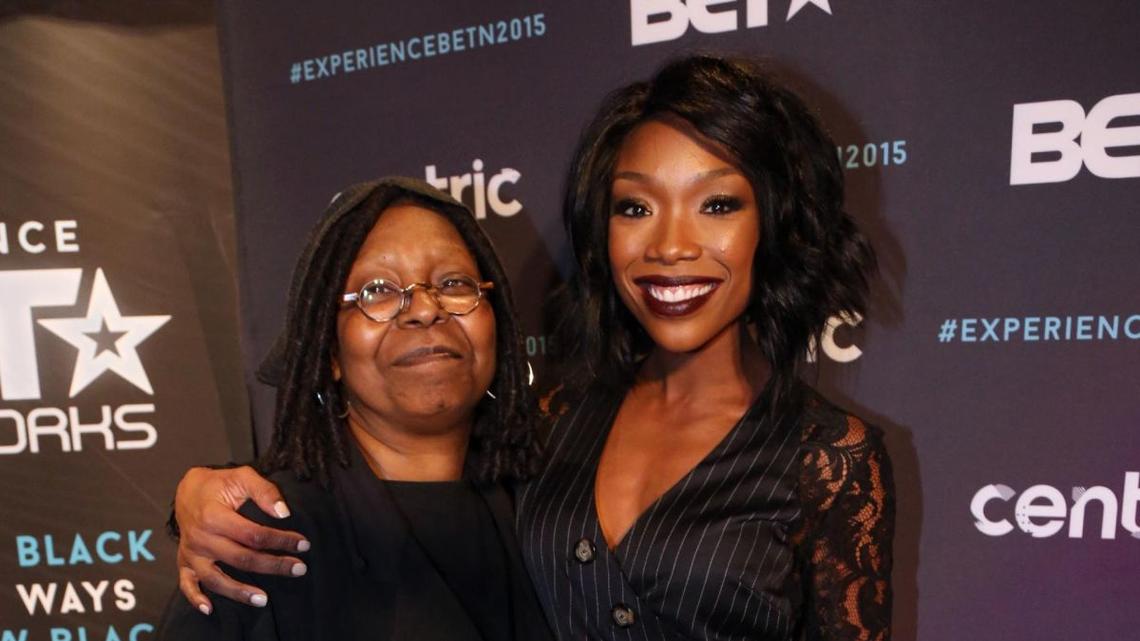 Whoopi Goldberg and Brandy Have Emotional 'Cinderella' Reunion 