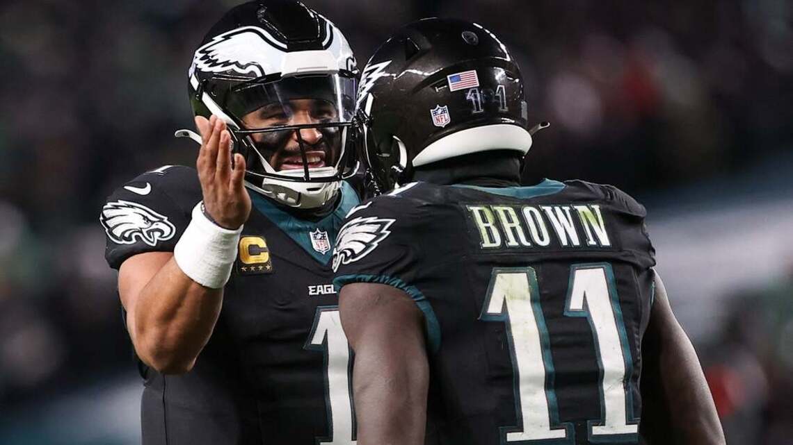 Jalen Hurts: 'Clearly' grew apart from A.J. Brown last season