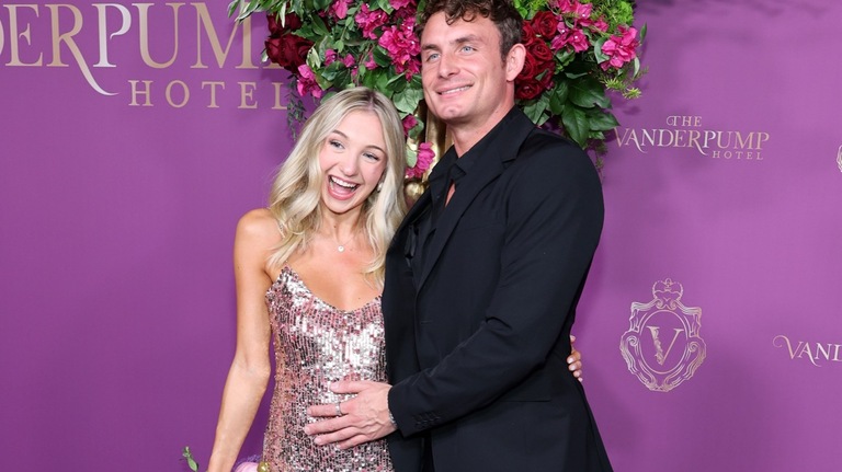James Kennedy's Girlfriend Debuts Baby Bump in 1st Red Carpet Appearance 