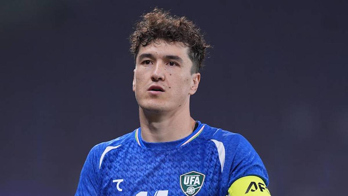  Shomurodov is Uzbekistan's captain. | IMAGO/Sebastien Frej 