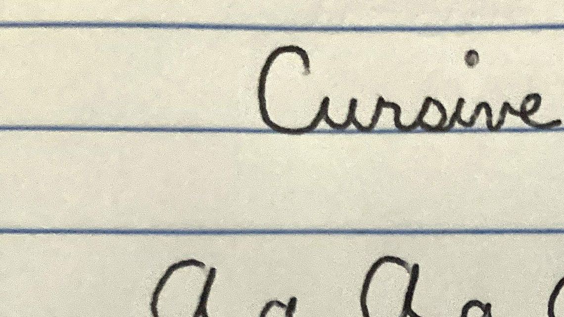 Erie County school districts implement cursive handwriting instruction