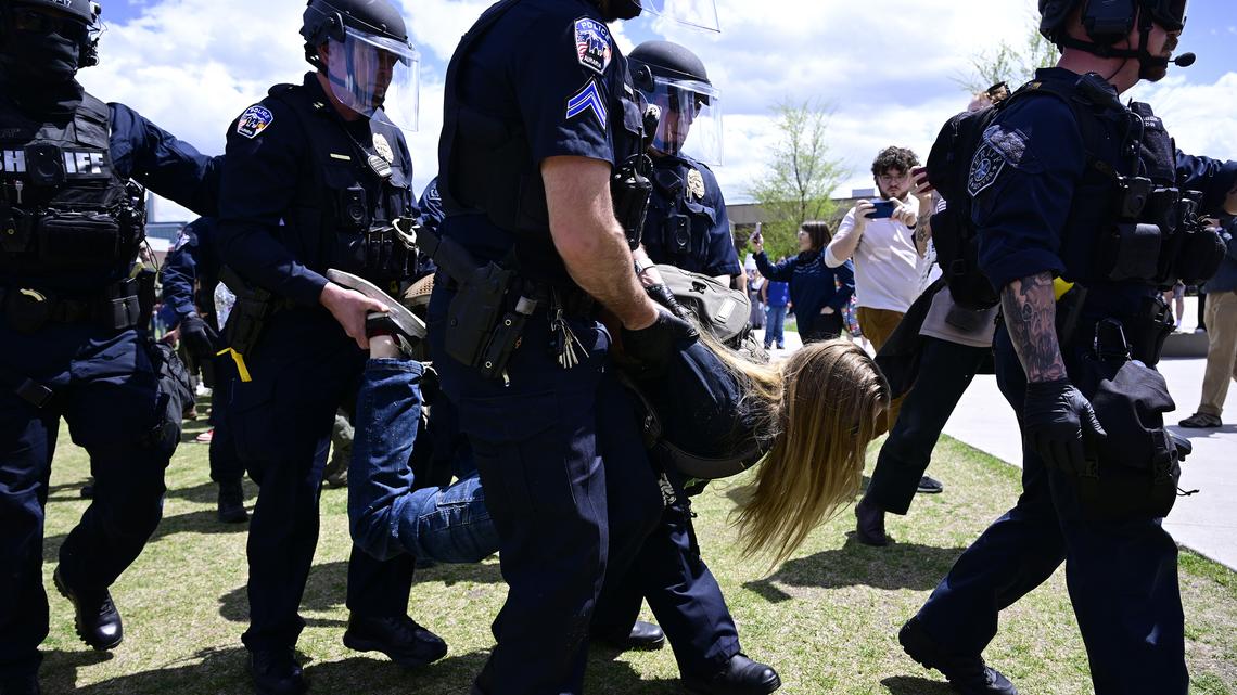 Teacher sues Denver police, Auraria campus over pro-Palestinian protest arrest 
