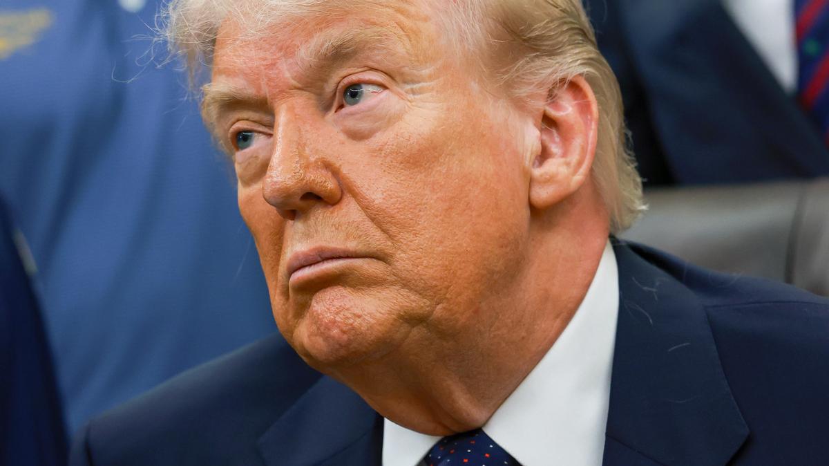 Donald Trump approval reaches low Marist poll. President Donald Trump attends a proclamation signing in the Oval Office of the White House on May 5, 2026 in Washington, D.C.
