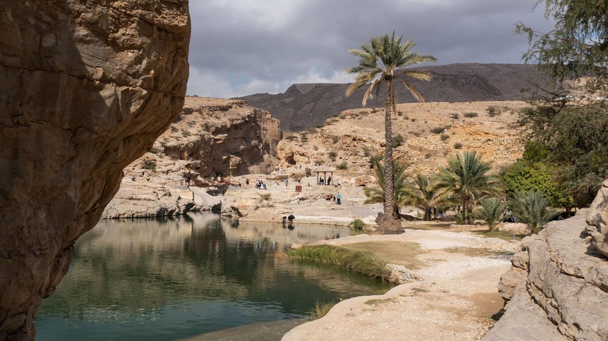 Popular at weekends, Wadi Bani Khalid is a spot to be among locals.