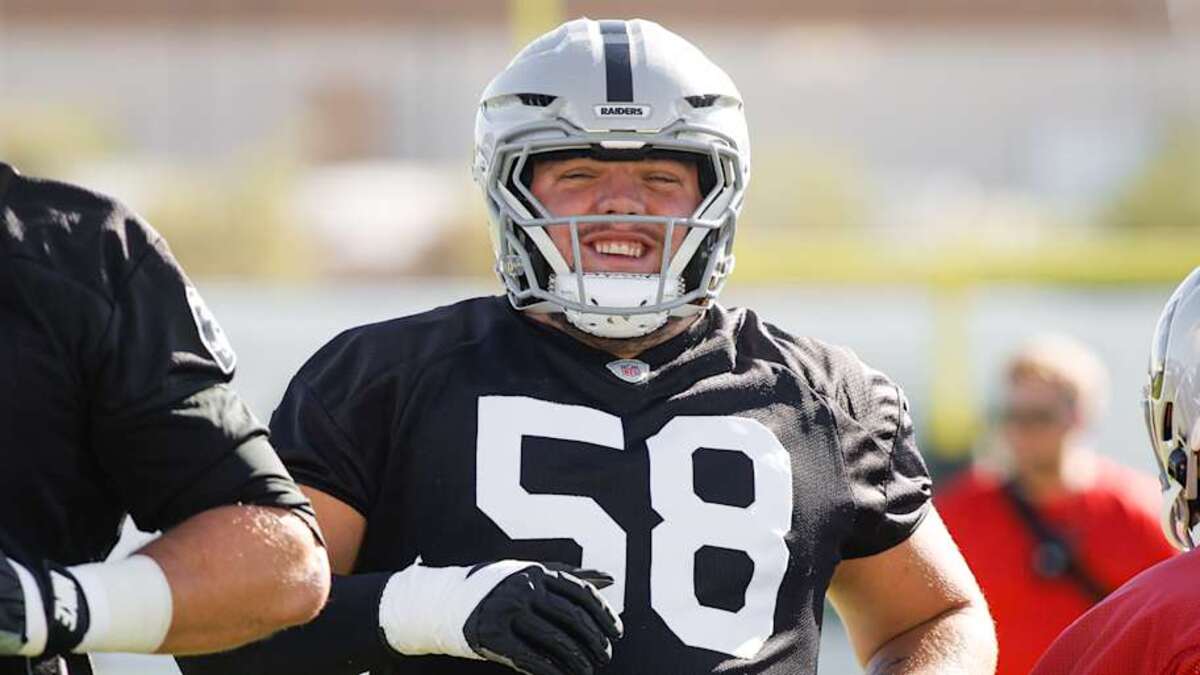  Las Vegas Raiders IOL Jackson Powers-Johnson | Darrell Craig Harris, On SI 