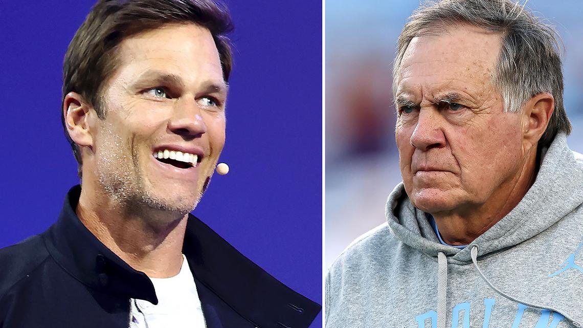 Tom Brady Pokes Fun at ‘Cranky Old' Bill Belichick in Commencement Speech 