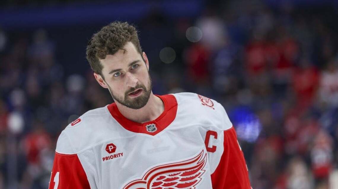 Red Wings' Dylan Larkin reporting to camp, not returning as captain 