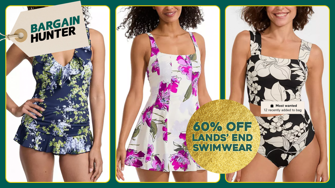 Macy's Is Running a Massive BOGO Sale on Lands' End Swimwear-Shop Our Top Picks! 
